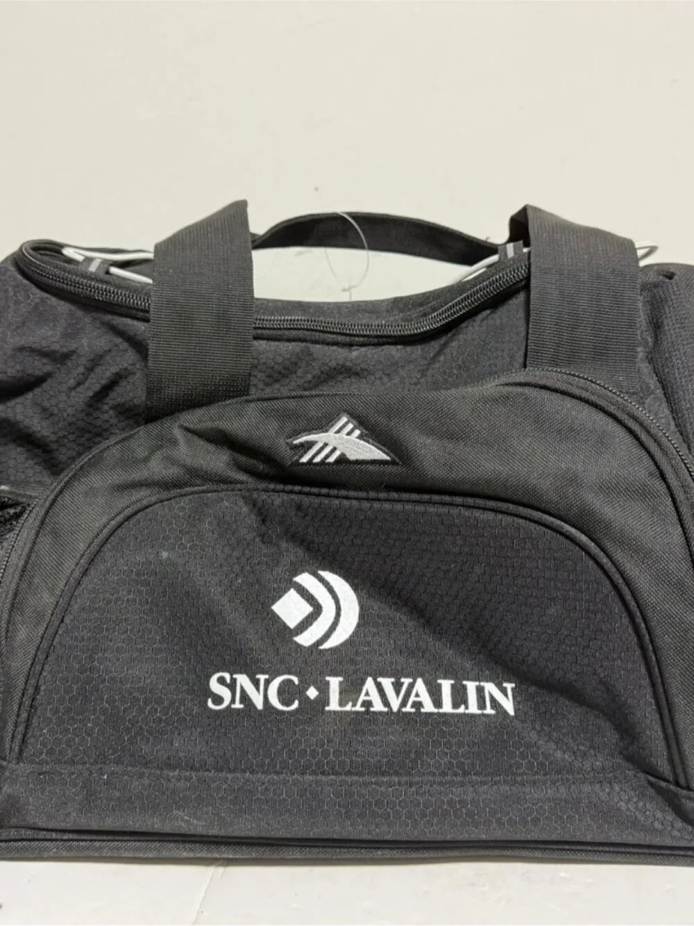 High Sierra Black Duffel Gym Bag Travel Sports Bag